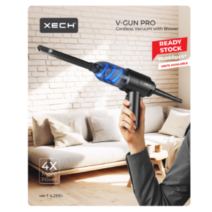XECH V-GUN PRO Cordless Vacuum with Blower