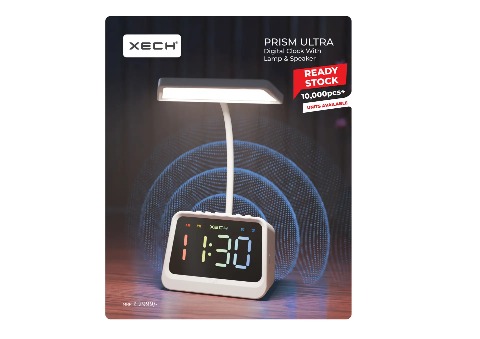 5 XECH NOVA Ambient Light Desk Organizer - Corporate Gifting Product - Image 9