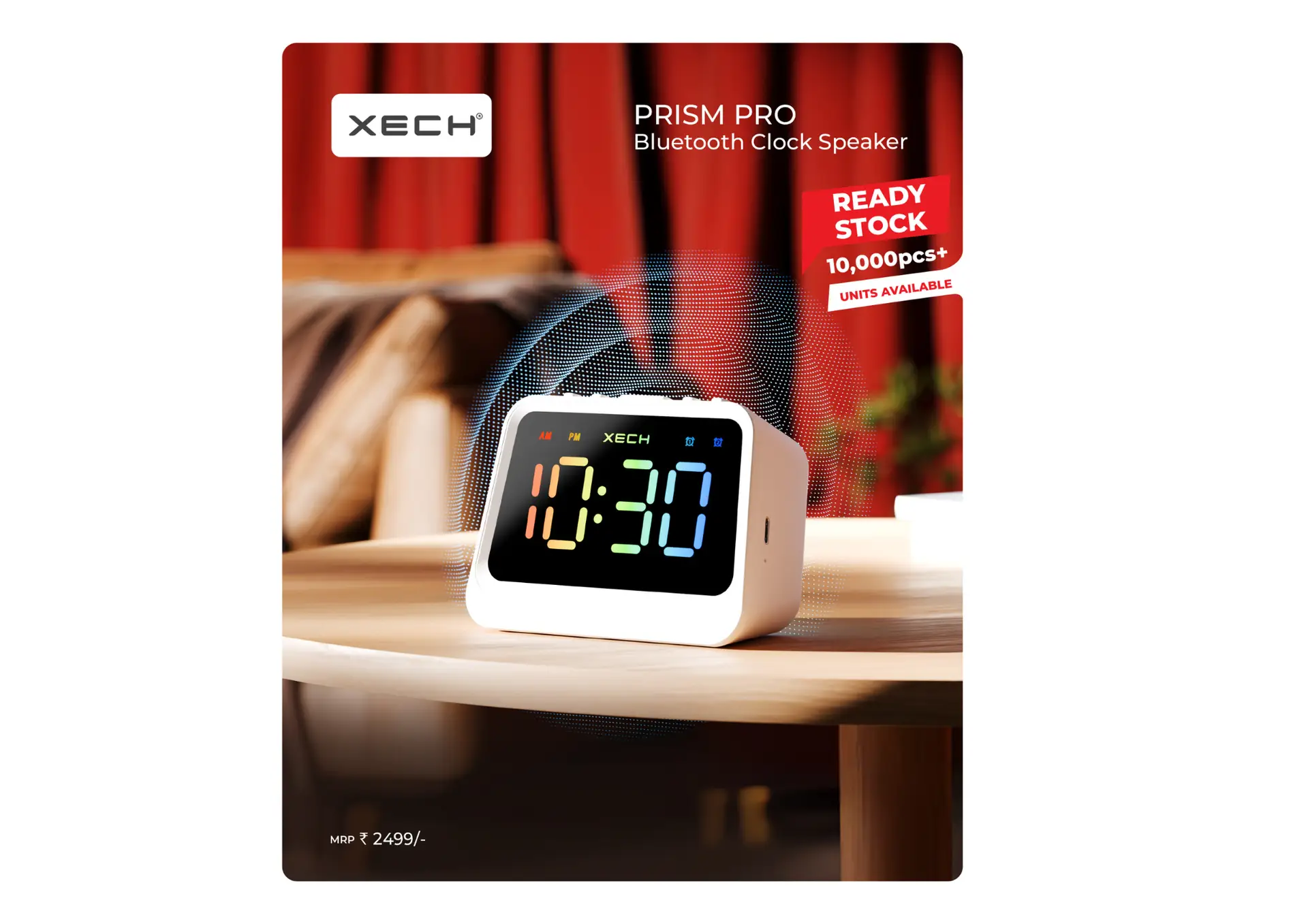7 XECH NOVA Ambient Light Desk Organizer - Corporate Gifting Product - Image 7